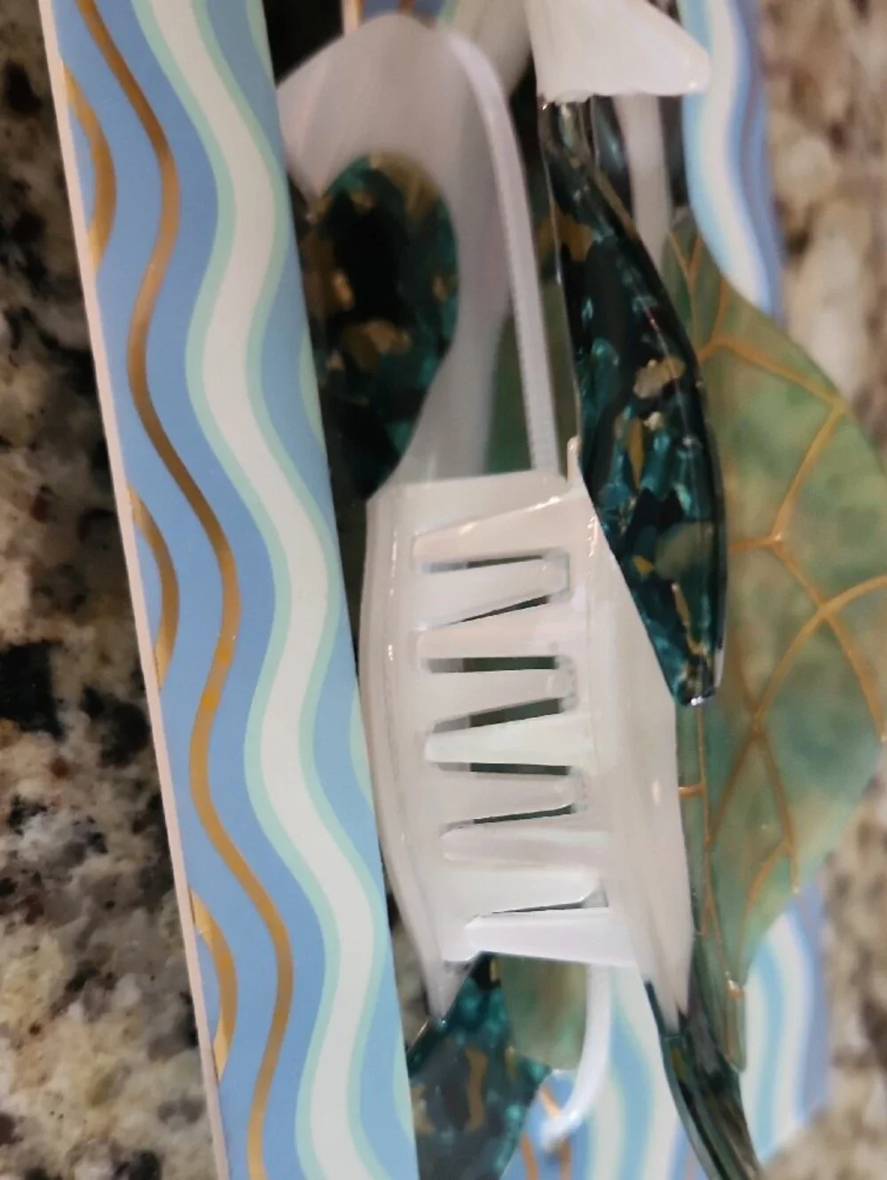 Piper Ocean Friends Hair Clip Set - Red, Pink, Green, Blue, Gold